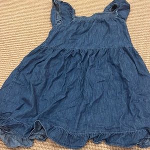 Gap denim dress size girls XL
